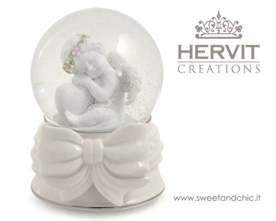 Hervit - Carillon Palla Neve con Angelo