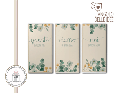 L'Angolo delle Idee - Set tre tavole Questi siamo noi