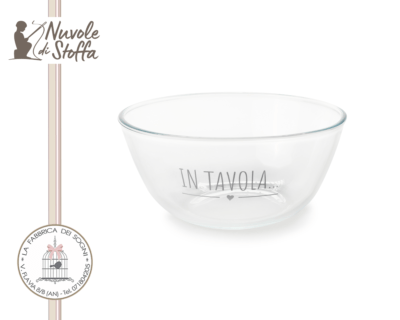 Nuvole di Stoffa – Ciotola in vetro piccola