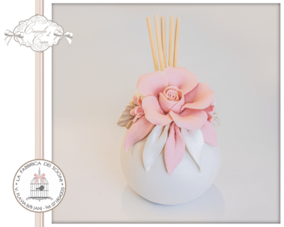 Coccole di Casa - Profumatore con rosa piccolo