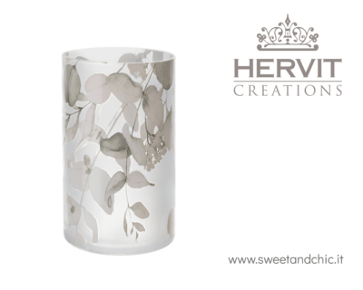 Hervit – Vaso in vetro rosa Botanic