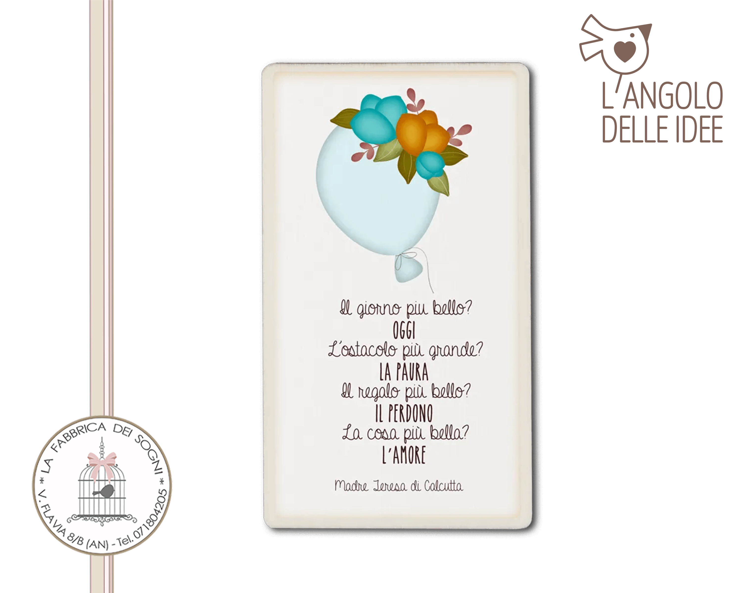 angolo delle idee calamita madre teresa il giorno piu bello