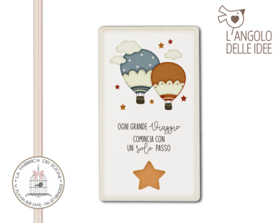 L’Angolo delle Idee – Calamita Mongolfiera Grande Viaggio