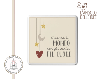 L’Angolo delle Idee – Formella piccola Guarda il Mondo