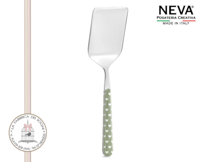 Neva Posate – Paletta per Lasagna Cuoricini Verde
