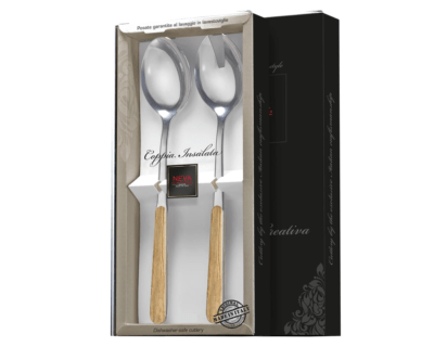 neva coppia posate insalata legno pino chiaro 3