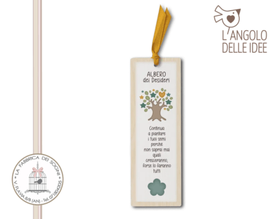 L’Angolo delle Idee – Segnalibro Albero dei Desideri
