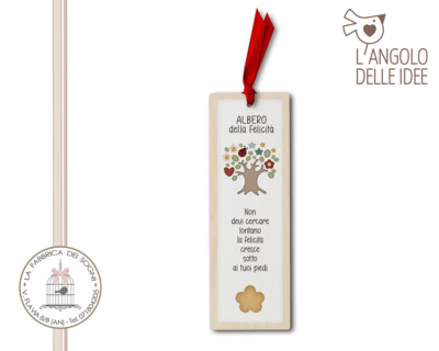 L’Angolo delle Idee – Segnalibro Albero della Felicità