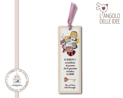 L’Angolo delle Idee – Segnalibro Alice Ridere il cuore