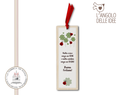 L’Angolo delle Idee – Segnalibro Buona Fortuna