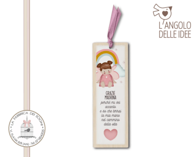 L’Angolo delle Idee – Segnalibro Grazie madrina