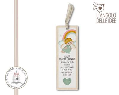 L’Angolo delle Idee – Segnalibro Grazie madrina e padrino