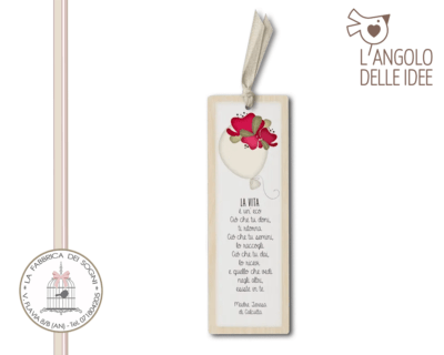 L’Angolo delle Idee – Segnalibro Madre Teresa La vita