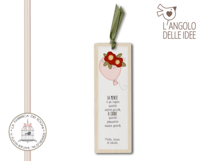 L’Angolo delle Idee – Segnalibro Madre Teresa Mente e cuore