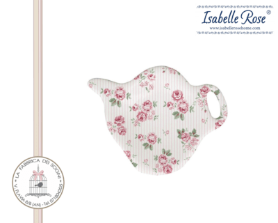 Portafiltro da tè in porcellana della linea Lucy di Isabelle Rose