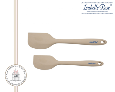 Spatola da cucina in silicone beige di Isabelle Rose