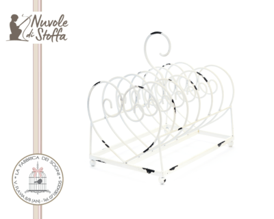 Nuvole di Stoffa - Piattaia Cuore in metallo