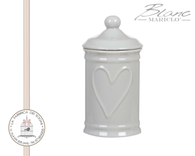 Blanc Mariclo - Barattolo con coperchio Grigio