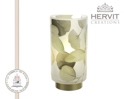 Hervit - Lampada grande Botanic Gialloverde