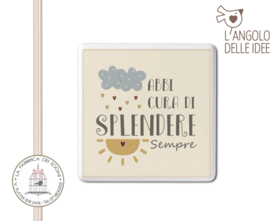 L’Angolo delle Idee – Formella piccola Abbi Cura