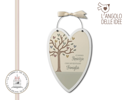 L’Angolo delle Idee – Targa Cuore Amicizie diventano Famiglia