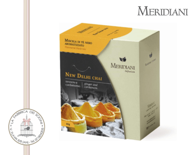 Meridiani - Tè nero con spezie New Delhi Chai 80g