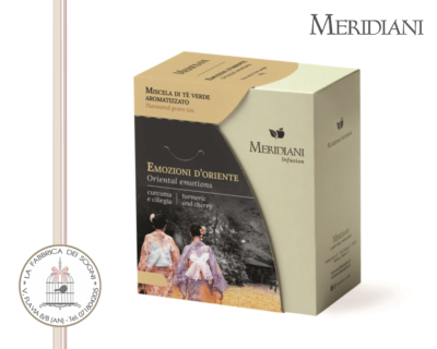 Meridiani - Tè verde Ciliegia e Curcuma Emozioni d'Oriente 80g