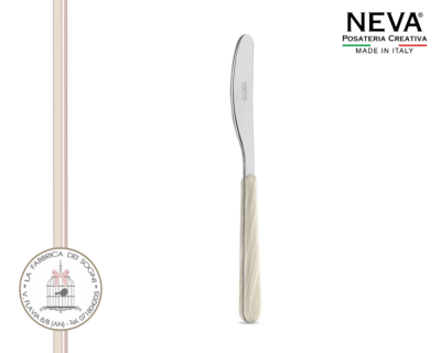 Neva Posate – Spalmino Acciaio Inossidabile Abete Avorio
