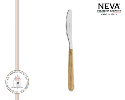 Neva Posate – Spalmino Acciaio Inossidabile Pino Chiaro