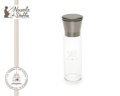 Nuvole di Stoffa - Macina sale in vetro