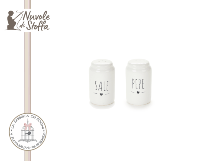 Nuvole di Stoffa - Set dispenser Sale e Pepe