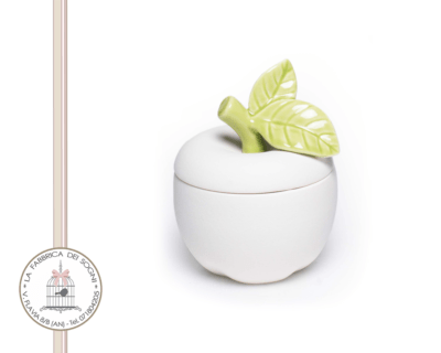 bomboniera contenitore grande mela