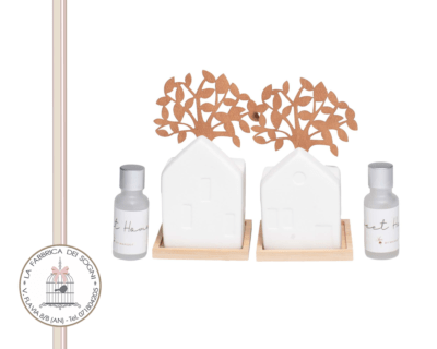 Profumatore Casetta in Porcellana – Bomboniera