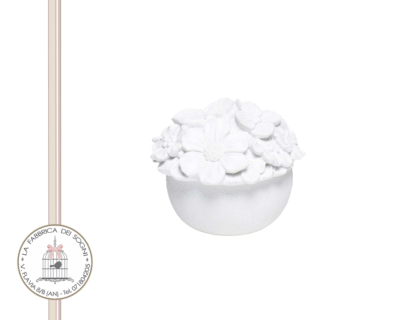 Scatola Portagioie Fiori resina – Bomboniera