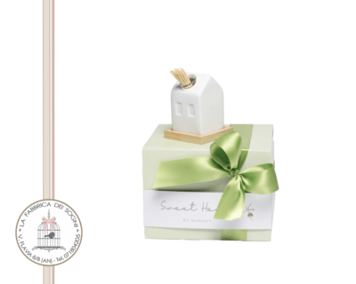 Porta Stuzzicadenti Casetta in Porcellana – Bomboniera