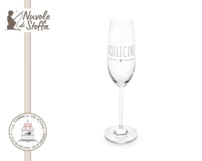 Nuvole di Stoffa – Set 2 Flute Bollicine