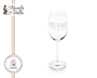 Nuvole di Stoffa – Set 2 Calici Vino Bianco