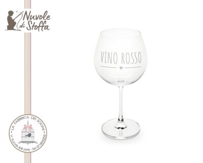 Nuvole di Stoffa – Set 2 Calici Vino Rosso