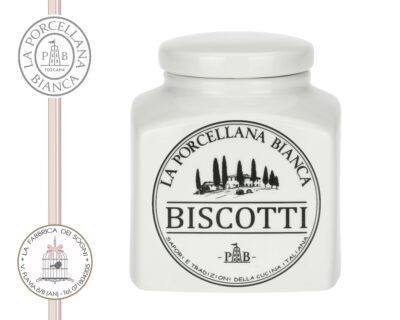 La Porcellana Bianca - Biscottiera Grande