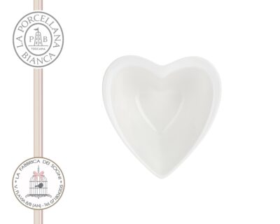 La Porcellana Bianca – Coppetta Cuore Cupido