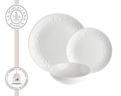 La Porcellana Bianca – Servizio Piatti Sognante 18 pz
