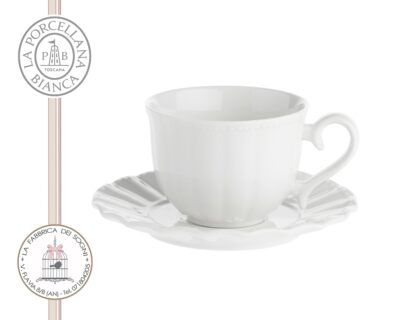 La Porcellana Bianca - Set 6 Tazze da Tè Ducale