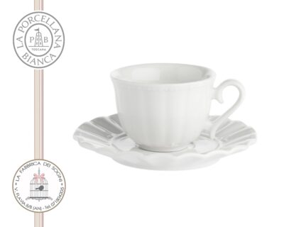 La Porcellana Bianca – Set 6 Tazzine da Caffè Ducale