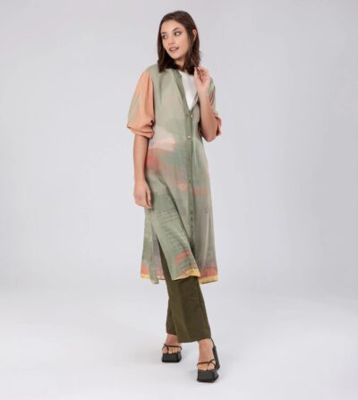 anekke caftano verde militare 4