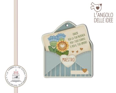 L’Angolo delle Idee – Calamita Letterina Grazie Maestro