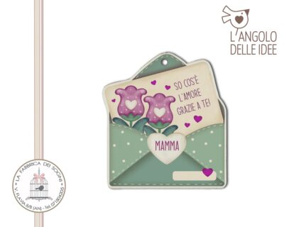 L'Angolo delle Idee - Calamita Letterina Mamma Grazie a te