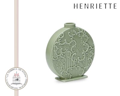 Henriette – Portacandela Dentelle Verde