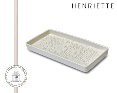 Henriette – Vassoio Dentelle Bianco